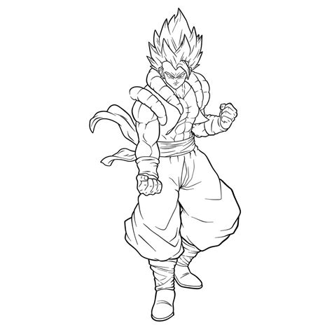 Dragon Ball Art: Learn How to Draw Gogeta Super Saiyan Blue