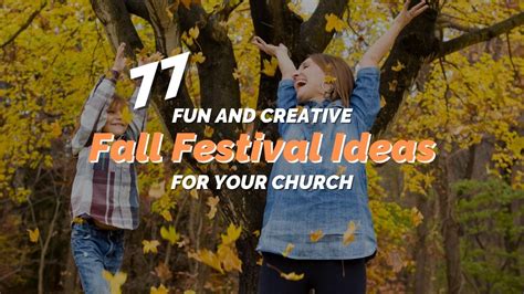 87 Fun and Creative Fall Festival Ideas For Your Church - REACHRIGHT