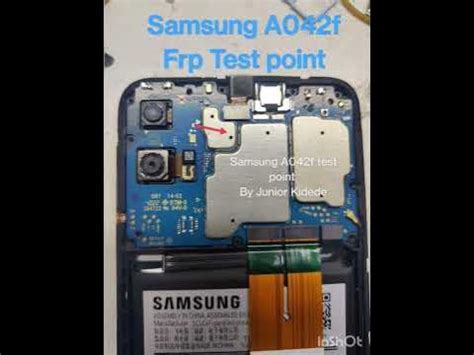 Samsung A042f Test point - YouTube