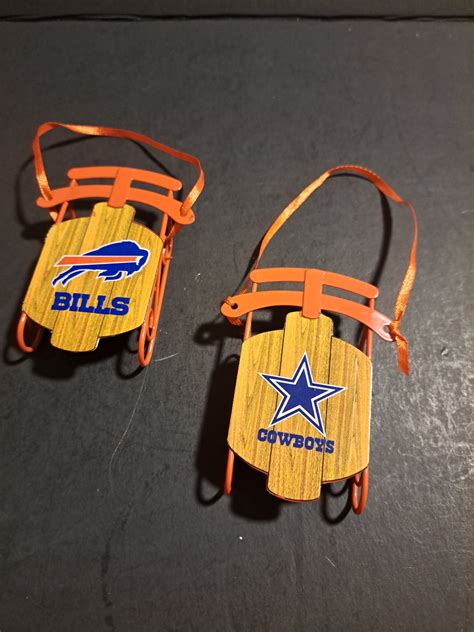 Nfl Christmas Ornaments - Etsy