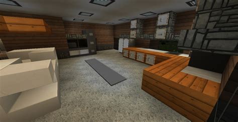 Log Cabin with Modern Interior Minecraft Map