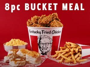 KFC 8pc Bucket Meal Commercial