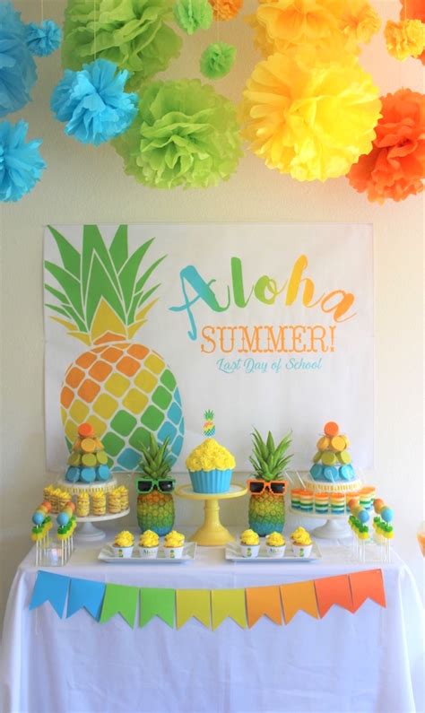 Kara's Party Ideas Aloha Summer Party | Kara's Party Ideas