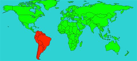 Geography Quiz-Continents and Sub-Continents, Question 1 of 13