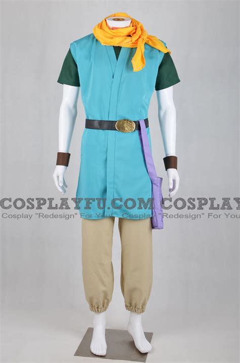 1 Sets of Crono Cosplay Costume, Wig, Props and Accessories - CosplayFU.com