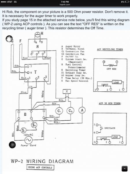 Whitfield Pellet Stove Wiring Diagram - Science and Education