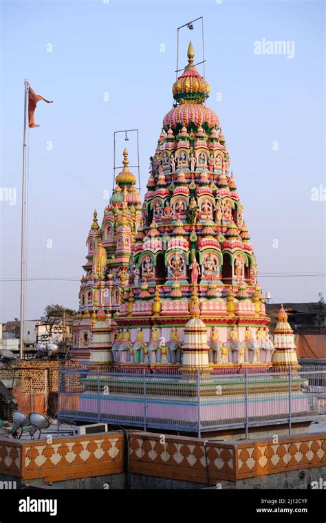 Pandharpur / India 26 February 2022, Vitthal Temple at Pandharpur, Vitthal Rukmini Temple ...