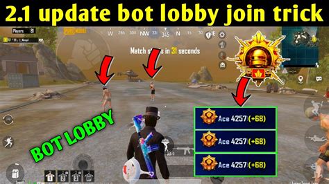 2.1 update bot lobby trick | How to get Bot lobby in bgmi bot lobby ...