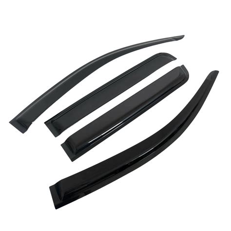 Weathershields for Isuzu D-MAX Dual Cab 2012-2020 DMAX Weather Shields Wind Deflectors Window ...