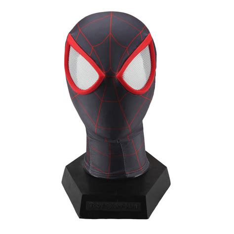 Miles Morales Crimson Cowl Suit Cosplay Marvel's Spider-Man PS5