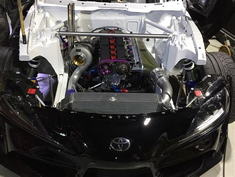 This is the First 2020 Toyota GR Supra to get a 2JZ Engine Swap - TechEBlog