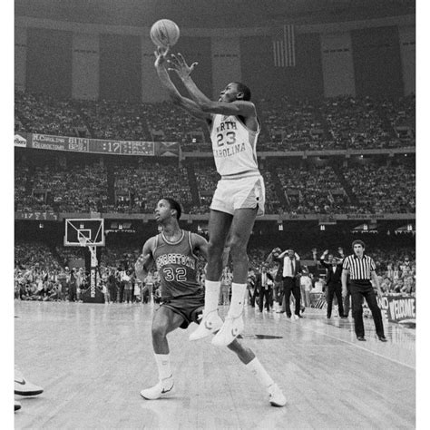 On this date in 1982 freshman Michael Jordan hit the NCAA tournament ...