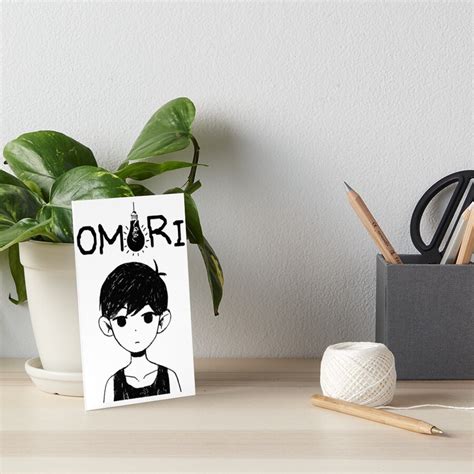 "Omori Merch Omori" Art Board Print for Sale by RommaniShop | Redbubble