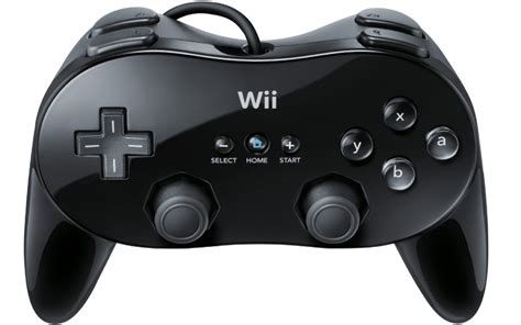 Amazon.com: Wii Classic Controller Pro - Black - Nintendo Wii Standard ...