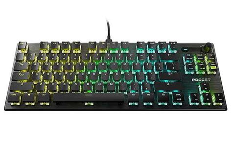 Roccat Vulcan TKL Pro Compact RGB Gaming Keyboard with Titan Optical ...