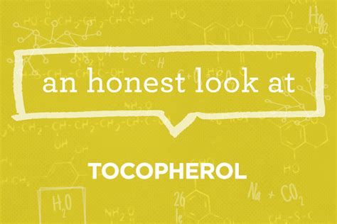 What Is Tocopherol? | Honest