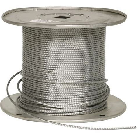 Galvanized Steel Wire Rope at Rs 40/meter | Galvanized Wire Rope in Kangra | ID: 16632124348