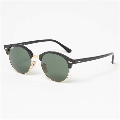 Ray-Ban Clubmaster | Black Gold Sunglasses