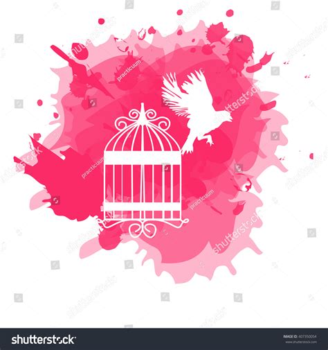 Watercolor Canary Cage Isolated Symbol Stock Vector (Royalty Free) 407350054 | Shutterstock