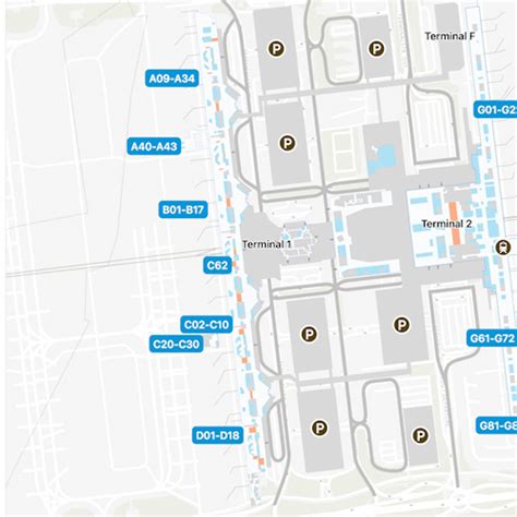 Munich Airport MUC Terminal 2 Map