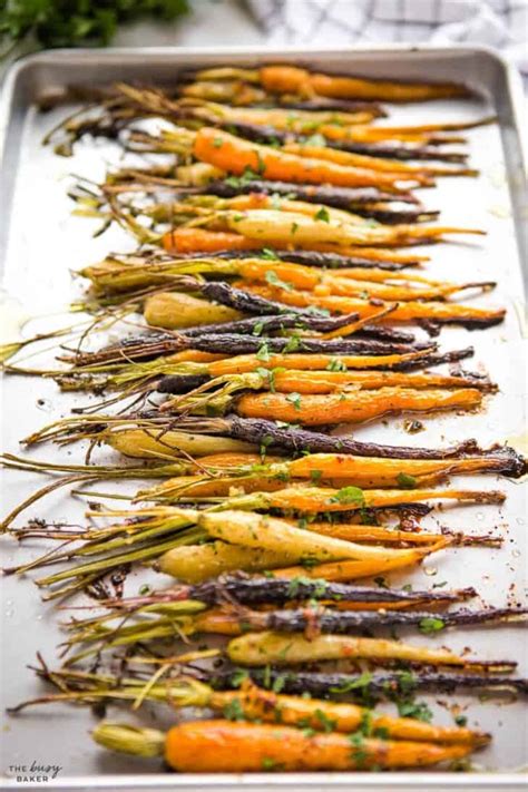 Rainbow Carrots - The Busy Baker