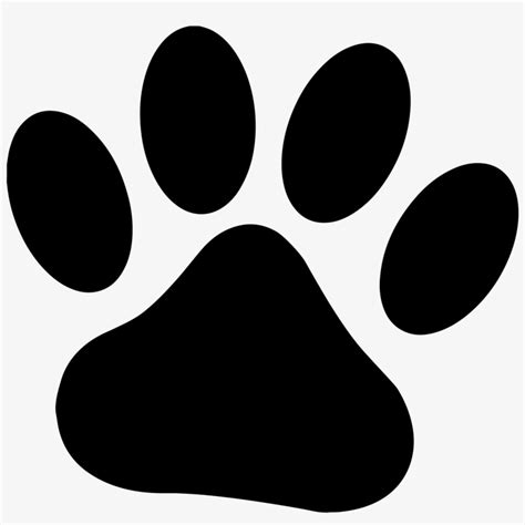 Cougar Svg Transparent Huge Freebie Download - Dog Paw Print ...