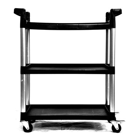 3-Tier Printer Stand Utility Cart with Locking Casters | Utility cart, Rolling utility cart ...