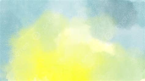 Watercolor Colorful Yellow Blue Background Psd And Png, Watercolor, Backdrop, Brush Background ...