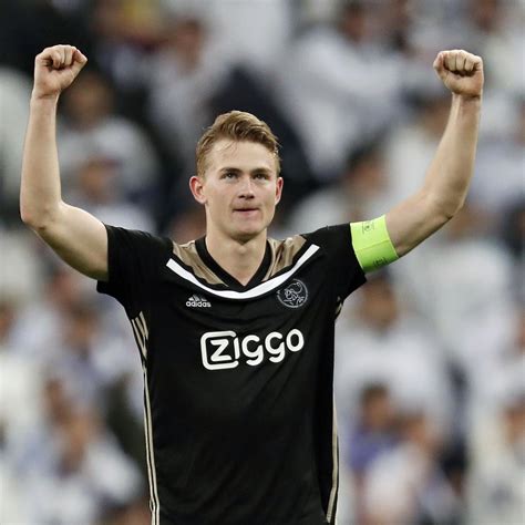 Report: Barcelona Want Matthijs de Ligt Transfer After Ajax Upset Real ...