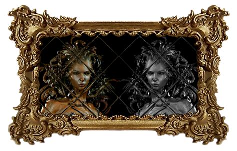 Medusa's Mirror by OliverInk on DeviantArt