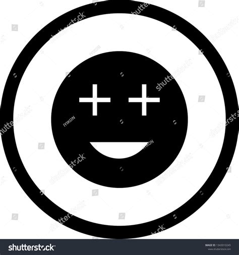 Illustration Positive Emoji Icon Stock Illustration 1343910245 | Shutterstock