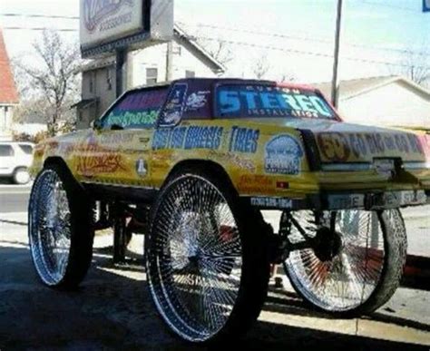 Pin on LOL | Donk cars, Weird cars, Rims for cars