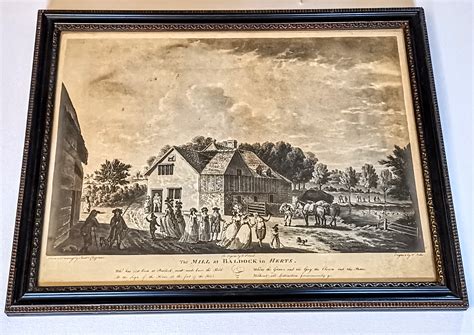 Rare Pair of Baldock Prints by Artist Robert Pollard | Heritage Antiques