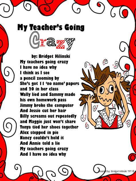 Short Funny Poems About Teachers - Funny PNG