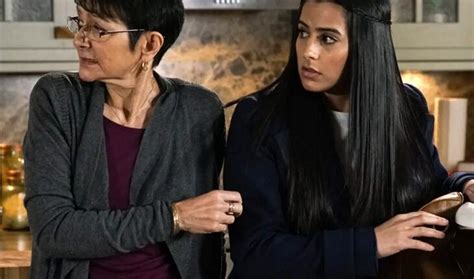 Coronation Street – Alya Nazir (Sair Khan) Yasmeen Nazir (Shelley King ...