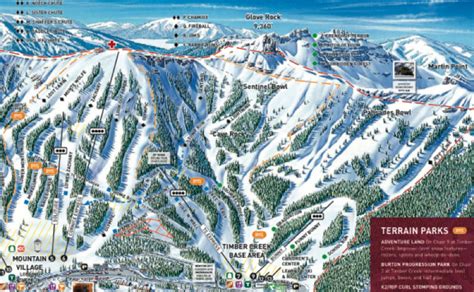 Kirkwood Ski Resort Trail Map | California Ski Resort Maps