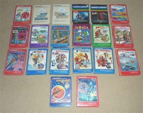 20 Intellivision Games with boxes $50 - Buy, Sell, and Trade - AtariAge ...