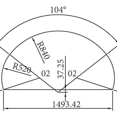 (a) Cross section of two-lane tunnel (unit: cm). (b) Cross section of... | Download Scientific ...