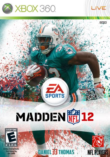 Madden NFL 12 Xbox 360 Box Art Cover by SnapBAK42