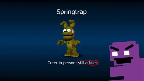 Springtrap is TOTALLY Michael Afton... by TheJacobSurgenor on DeviantArt