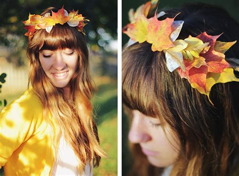 DIY Leaf Crown - The Merrythought