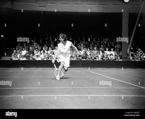 Tennis - Wightman Cup - Great Britain v USA - Wimbledon. USA's Margaret ...