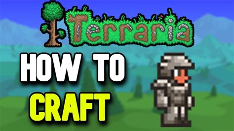 How To Make an Iron Armor Set in Terraria (Quick Tutorial) - YouTube