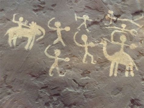 Conservationists are studying and preserving Indian rock art