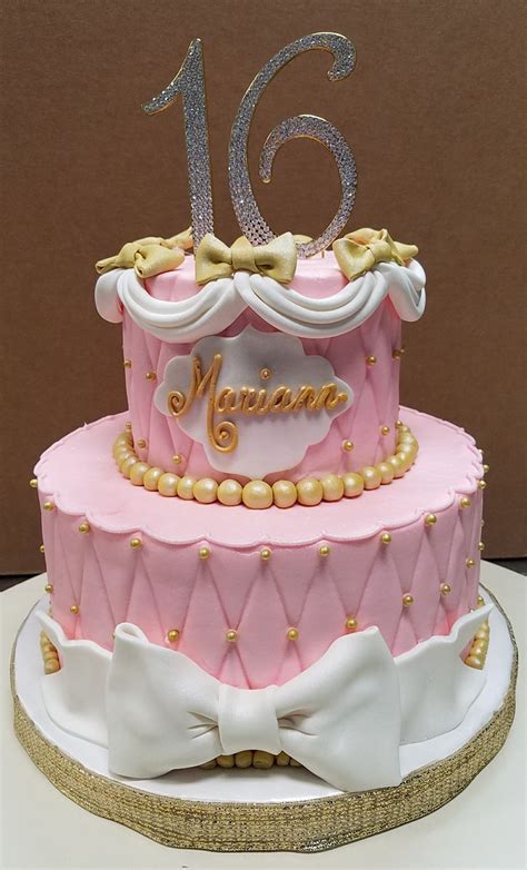 Birthday Cake Ideas For Sweet 16 Alittlecake 16th Sixteen - The Art of Images