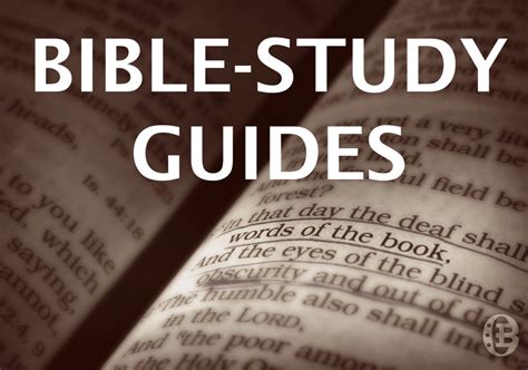 Bible-study guides | Overview Bible