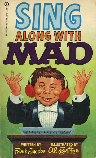 Doug Gilford's Mad Cover Site - Sing Along With Mad paperback - Up-To ...