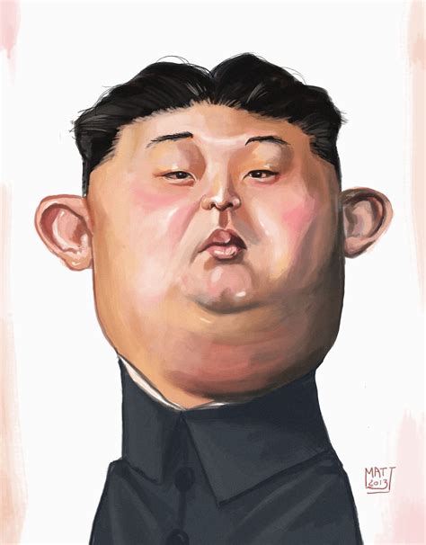 Matt Ryder Caricature: Kim Jong Un Caricature