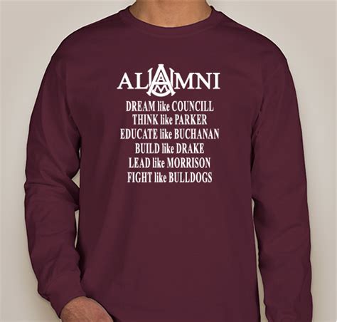 AAMU Alumni Association Scholarship Tshirt Custom Ink Fundraising