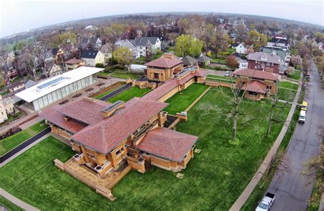 Frank Lloyd Wright Darwin Martin House Aerial Photos | Frank lloyd ...